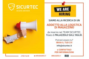 Rif. Posizione 1/26: Addetto alla logistica di magazzino - Filiale Palazzolo S/O
